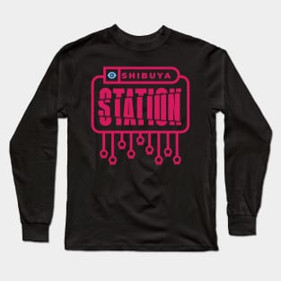 Shibuya Station Long Sleeve T-Shirt